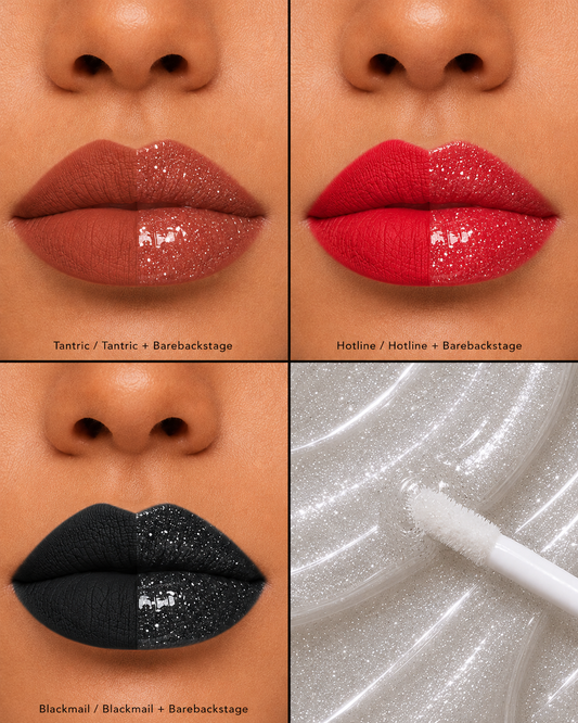 BAREBACKSTAGE - Lip & Face Duo Chrome Diamond Gloss - 1.2 ml